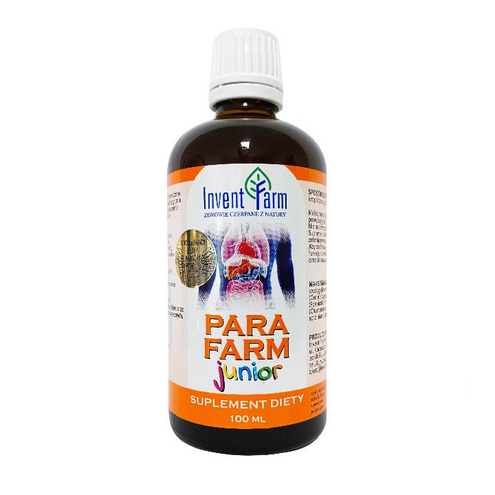 Para Farm junior płyn 100 ml suplement diety - INVENT FARM