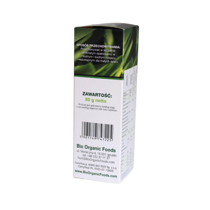 Chlorella Pyrenoidosa BIO Organic Foods 80 g