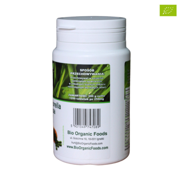 Chlorella Pyrenoidosa BIO Organic Foods 300 g
