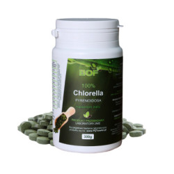 Chlorella Pyrenoidosa tabletki BOF 300 g suplement diety BEZPŁATNA DOSTAWA