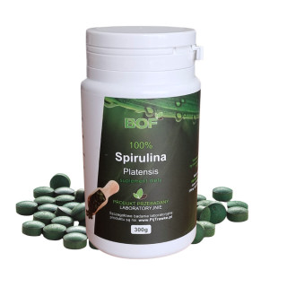 BIO Spirulina Platensis – 1200 Tabletek, Naturalne Źródło Witaminy B