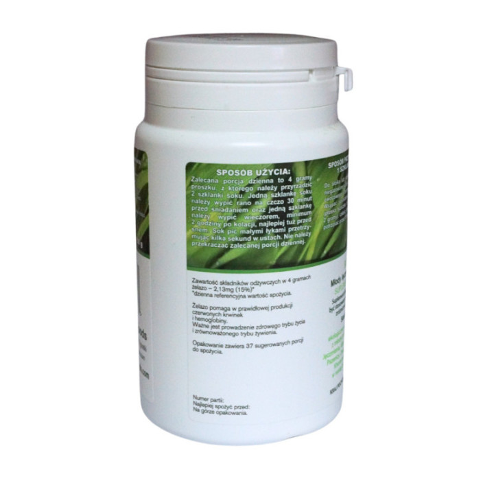 BIO Młody Jęczmień PLUS – 5 Ekologicznych Superfoods dla Zdrowia