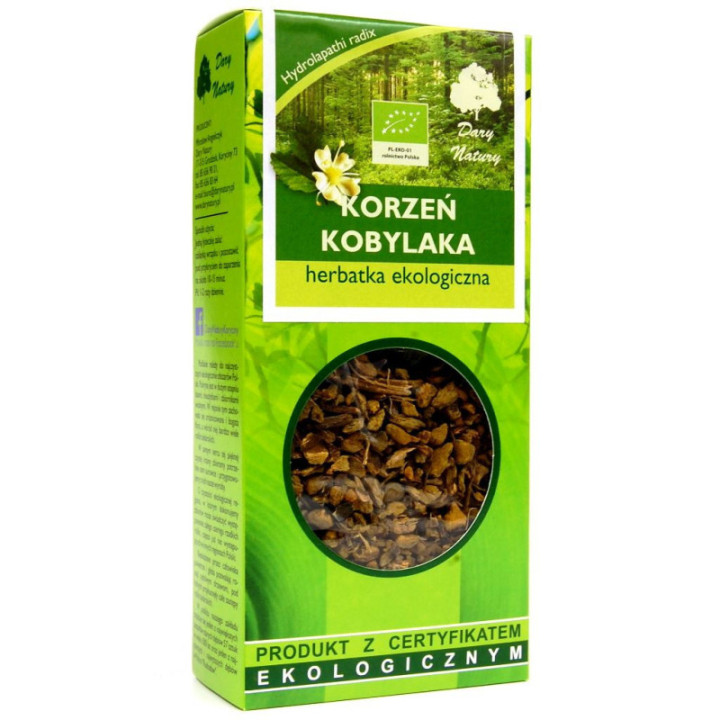 Kobylak korzeń EKO 50 g – ekologiczny korzeń do naparów BIO