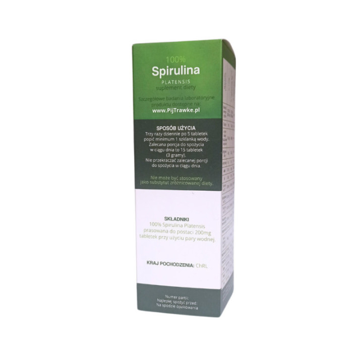 BIO Spirulina Platensis – Naturalne Źródło Białka i Witaminy B