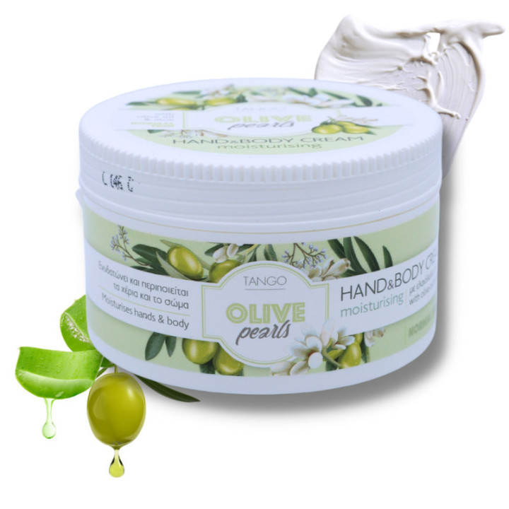 Krem do rąk i ciała z oliwą z oliwek i aloesem Grecki TANGO 250 ml