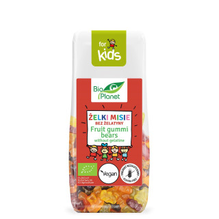 Żelki bez żelatyny bezglutenowe BIO MISIE 100 g - BIO PLANET
