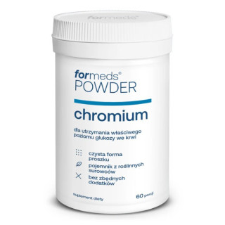 CHROM w proszku (chromium) 200 Formeds 60 porcji suplement diety