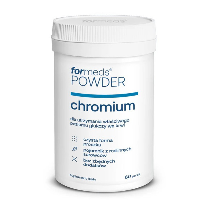 CHROM w proszku (chromium) 200 Formeds 60 porcji suplement diety