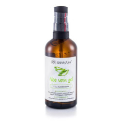 Lekki żel aloesowy - skuteczne nawilżenie Shamasa 100 ml