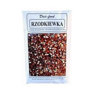 Nasiona na kiełki - Rzodkiewka Diet Food 80 gramów