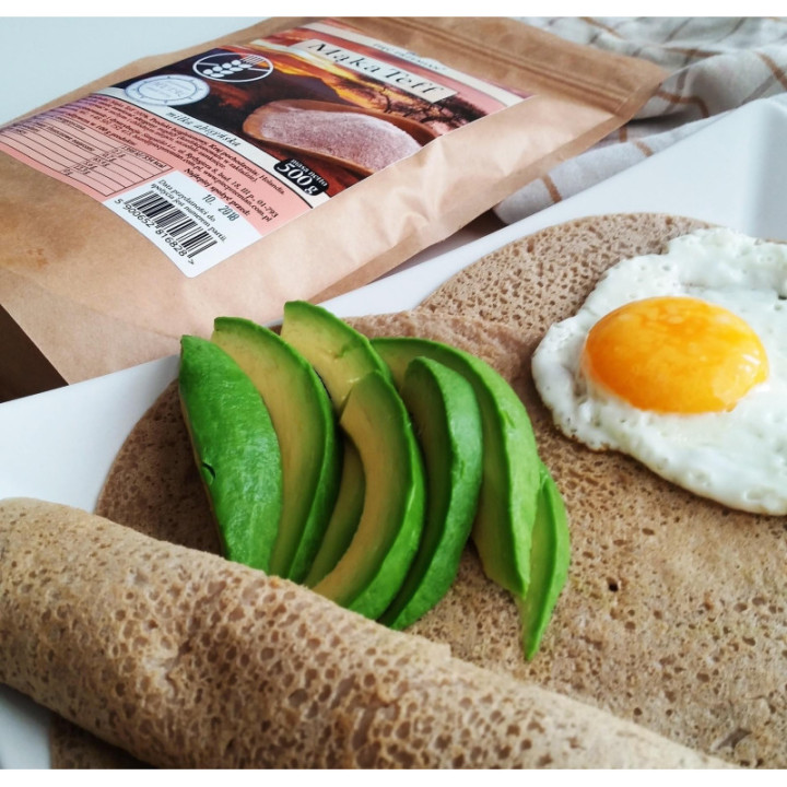 Mąka TEFF bezglutenowa Pięć Przemian 500 g