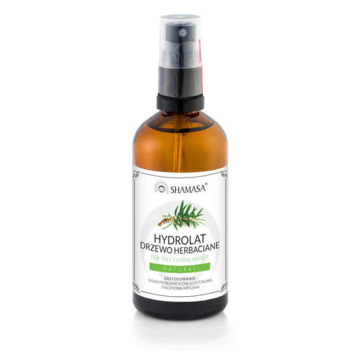 Hydrolat Drzewo Herbaciane – Oczyszczanie Na Trądzik Shamasa 100 ml