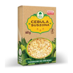 Cebula suszona Dary Natury przyprawa bez chemii 60 g