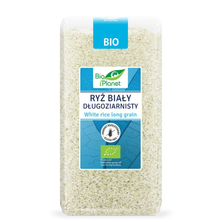 BIO Ryż biały długoziarnisty BIO Planet 500 g