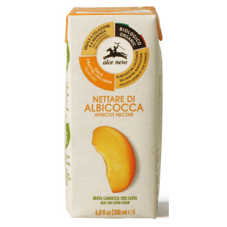 Nektar morelowy BIO Alce Nero w kartoniku 200 ml