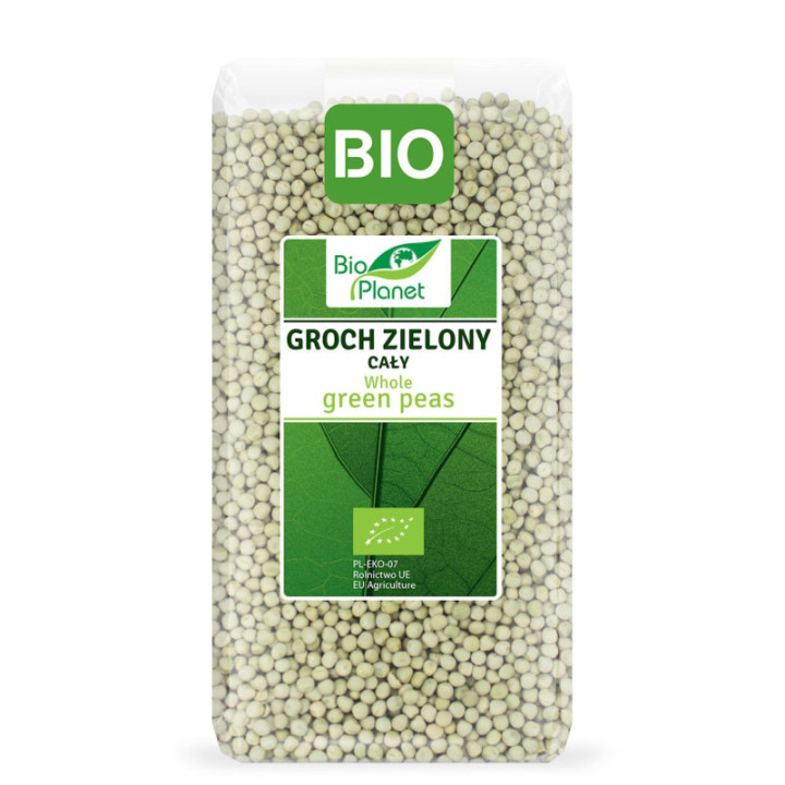 BIO Groch Zielony Cały BIO Planet 500 g
