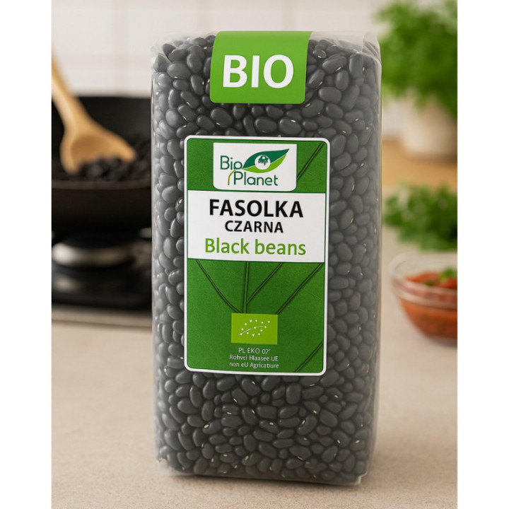 BIO Fasolka Czarna BIO Planet 500 g