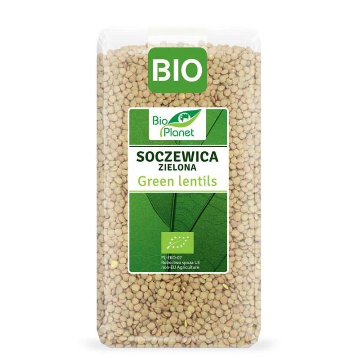 BIO Soczewica Zielona BIO Planet 500 g