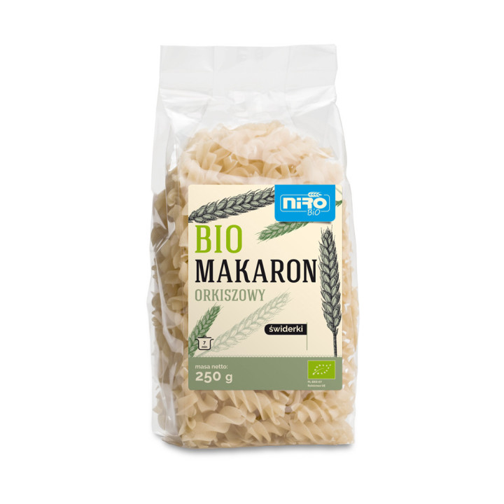 BIO makaron orkiszowy świderki Niro 250 g