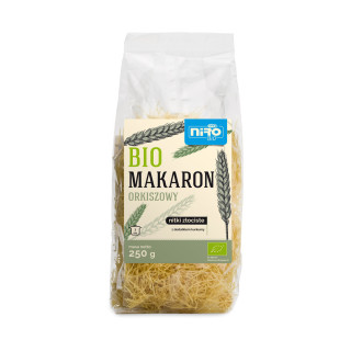 BIO makaron orkiszowy nitki złociste Niro 250 g