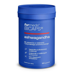 ASHWAGANDHA (ekstrakt z korzenia) 60 kapsułek BICAPS® Formeds suplement diety
