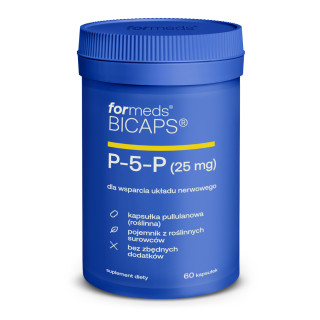 P-5-P Bicaps (witamina B6+inulina) 60 kapsułek - suplement diety