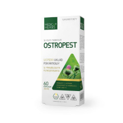 MEDICA HERBS Ostropest 312 mg suplement diety – skuteczne wsparcie dla Twojej wątroby