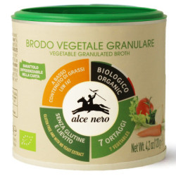 Bulion warzywny granulowany bezglutenowy BIO 120 g - Alce Nero