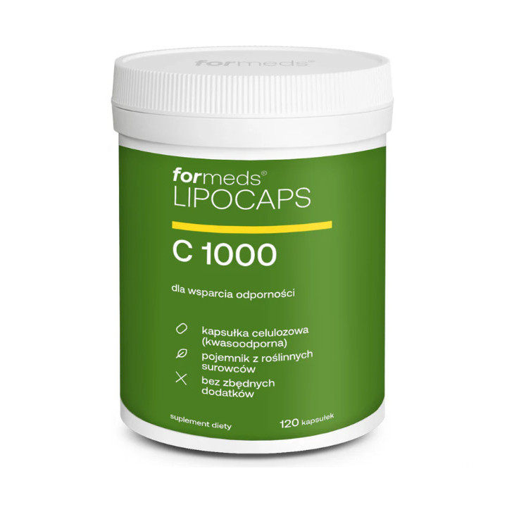 Lipocaps C1000 witamina C liposomalna Formeds 120 kapsułek suplement diety