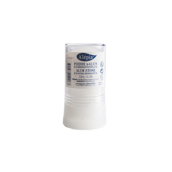 Dezodorant Ałun naturalny w sztyfcie 120 g - ALEPIA