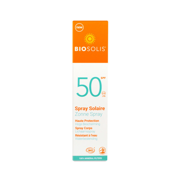 Spray przeciwsłoneczny do ciała SPF 50+ Eco 100 ml Biosolis