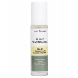 Plamy pigmentacyjne 10 ml - roll on rozjaśnia plamy na skórze