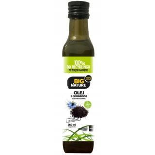 BIG NATURE Olej z czarnuszki tłoczony na zimno 250 ml