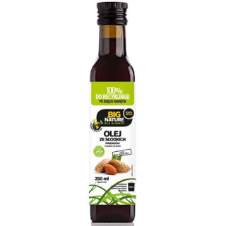BIG NATURE Olej ze słodkich migdałów tłoczony na zimno 250 ml