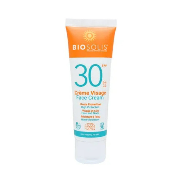 Krem przeciwsłoneczny do twarzy przeciwzmarszczkowy SPF 30 ECO 50 ml Biosolis