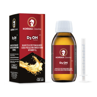 Carska D3 OH 125 ml – Wysoka dawka D3 + K2 + B3 + B12 Suplement diety