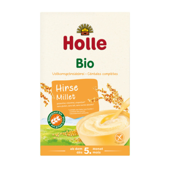 Bio Kaszka Jaglana Pełnoziarnista 250 g od 5. miesiąca – HOLLE