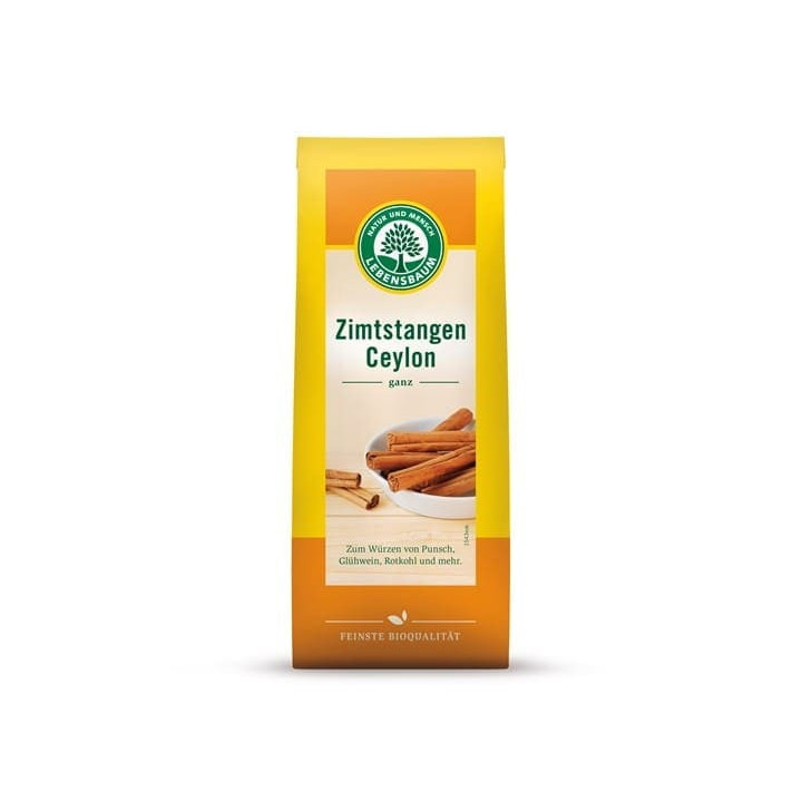 BIO  Cynamon cejloński laski Lebensbaum 6 sztuk