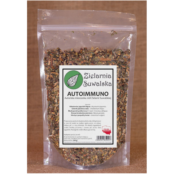 Mieszanka ziołowa Autoimmuno 200 g - Zielarnia Suwalska
