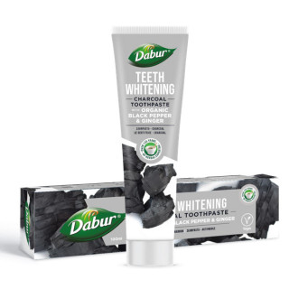 Wybielająca Pasta do zębów z pieprzem imbirem aktywnym węglem Dabur Herbal 100 ml