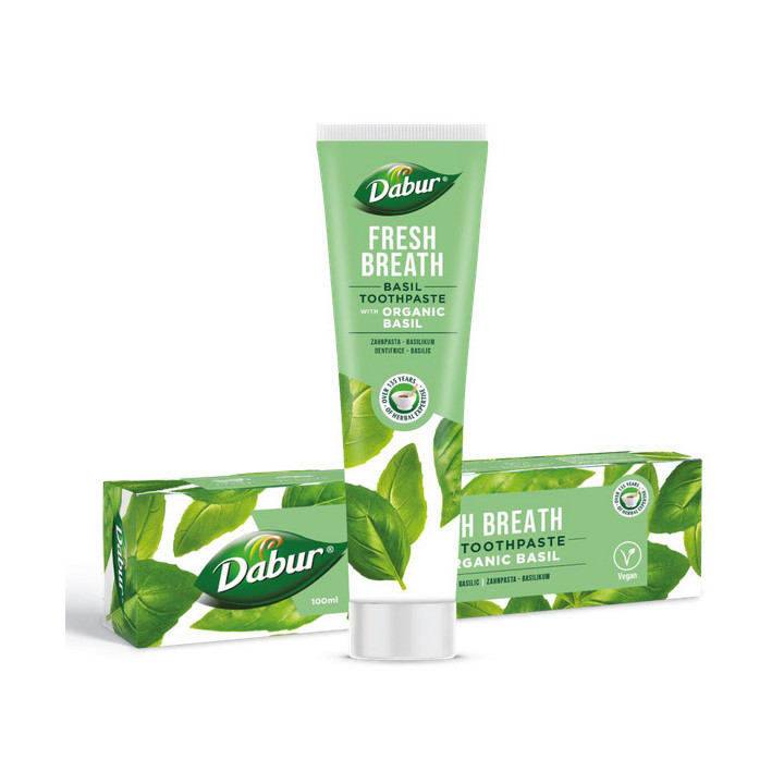 Ziołowa pasta do zębów z bazylią Dabur Herbal 100 ml