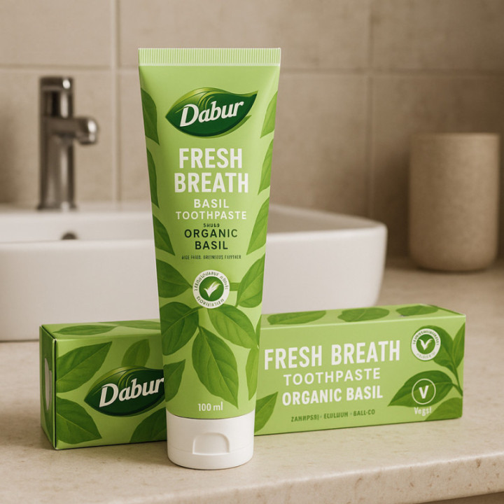 Ziołowa pasta do zębów z bazylią Dabur Herbal 100 ml