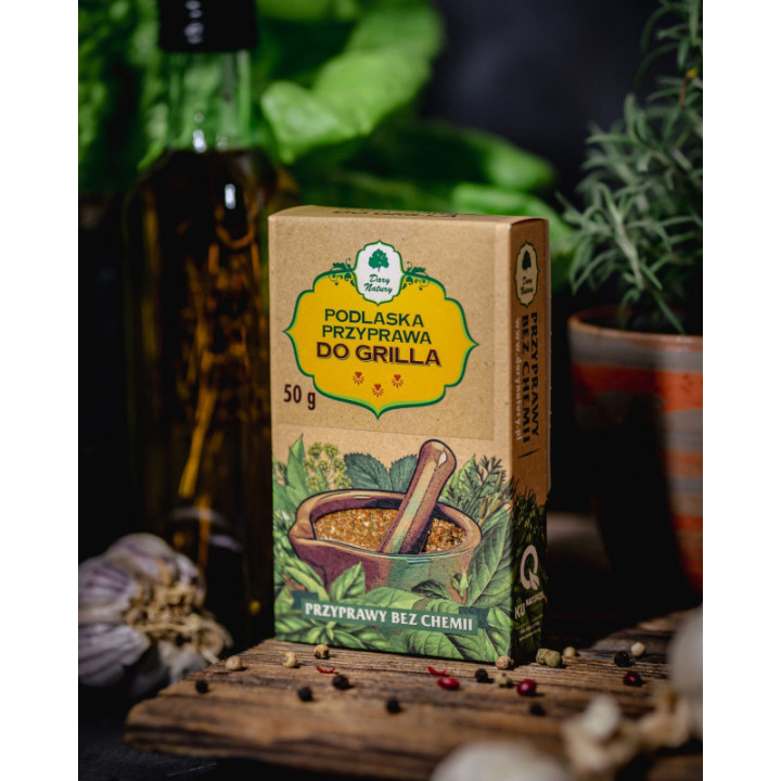 Podlaska przyprawa do grilla 50 g DARY NATURY