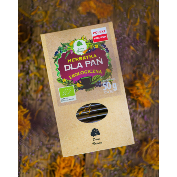 BIO Herbatka dla pań Dary Natury w saszetkach (25x2g) 50 g