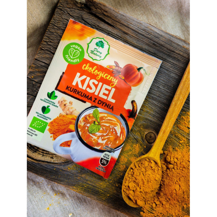 BIO Kisiel KURKUMA Z DYNIĄ Dary Natury 30 g