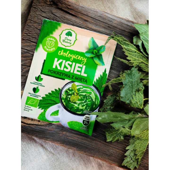 BIO Kisiel POKRZYWA Z MIĘTĄ Dary Natury 30 g