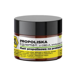 Maść propolisowa Egzema + CBDA/wrotycz/glistnik 50 ml Api Effect