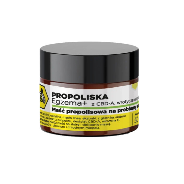 Maść propolisowa Egzema + CBDA/wrotycz/glistnik 50 ml Api Effect