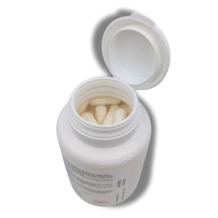 Maślan Sodu 720 mg Aliness – Kwas masłowy w mikrokapsułkach 100 kapsułek VEGE suplement diety
