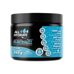 ALLHydrate Elektrolity Neutral 205g, 50 porcji suplement diety - Aliness